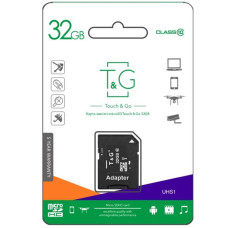 Карта пам'яті TG 32GB, Class 10, UHS-1 з адаптером SD