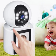 Відеоняня ICSEE V1-20C, настільна камера 3 МП з Wi-Fi підключенням