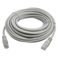 Патч-корд UTP LAN 10 м, мережевий кабель RJ45, CAT5e, звита пара, мідь