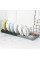 Розширювана сушарка для посуду DISH RACK з неіржавкої сталі Компактний помічник для ладу на вашій кухні