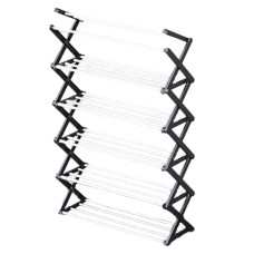 Складана полиця для взуття Shoe Rack, 6 секцій, до 12 пар чорна
