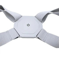 Розумний коректор постави з вібрацією й магнітним масажером, USB-заряджання, компактний, регульований, для спини