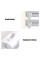 Багатофункціональна кухонна полиця-диспенсер для паперових рушників, фольги та харчової плівки з різаком