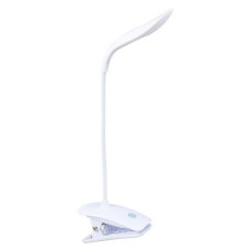 Настільна LED-лампа SST-812 з акумулятором і прищіпкою, сенсорне керування, 14 LED, 3 режими