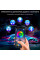 Світлодіодна підсвітка для авто Bluetooth 12 В RGB 4 стрічки (2×90 см, 2×120 см) IP68 керування з телефона