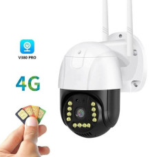 Вулична 4G-камера відеоспостереження C15 3MP з поворотним механізмом і керуванням через застосунок