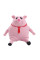Іграшка-квіш-антистрес Свинка Pink Pig 20 см/гумова іграшка для дітей і дорослих