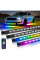 Світлодіодна підсвітка для авто Bluetooth 12 В RGB 4 стрічки (2×90 см, 2×120 см) IP68 керування з телефона
