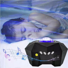 Нічник проєктор зоряне небо Світильник Dream Aurora Star Lights Black