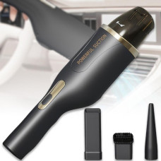Бездротовий ручний пилосос Car Vacuum Cleaner Home&Car з акумулятором 2000 мА·год, USB Type-C зарядкою