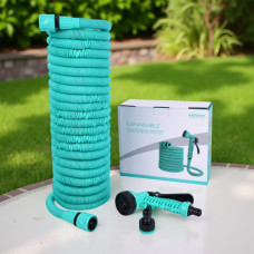 Поливальний шланг EXPANDABLE GARDEN HOSE K-100FT 30 м з пульверизатором і перехідником