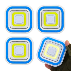 Комплект LED Квадратних світильників з пультом та таймером LED light with Remote Control Set (3 світильники)