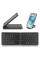 Клавіатура бездротова B023, розкладна, 67 клавіш, (Eng/Pyc), 2.4G, 280x92mm, Black, Box