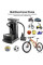 Ніжний насос Air Pump AND 521-2414 S98-2409-Y двоциліндровий з манометром, до 160 PSI, універсальний для авто