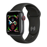 Смарт-годинник Watch X8 MX з пульсометром і крокоміром Чорний