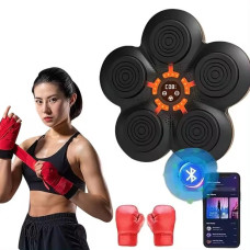 Бездротовий музичний тренажер для боксу з Bluetooth, настінний електронний боксерський мішень