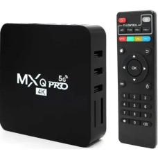 Смарт-ТВ-приставка Android TV Box MXQ 4K Pro 5G 4/64 ГБ, Wi-Fi, 4K, пульт у комплекті