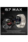 Смарт-годинник G7 MAX: розумний годинник із бездротовою зарядкою, Bluetooth, IP65, сенсорний екран, для Android та iOS