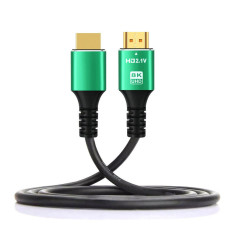 HDMI кабель HD2.1V Premium 8K 1.5 м, версія 2.1, 48 Гбіт/с, eARC, 4K 120 Гц / 8K 60 Гц