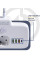 Мережевий фільтр-подовжувач LDNIO SE2435 з USB, QC3.0, PD 20 Вт, 2 розетки EU, 4 USB, захист від перегрівання