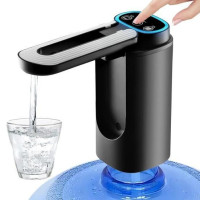 Електрична помпа Water Pump з акумулятором D18 1200 мА·год USB заряджання, кнопка 600 мл для пляшок 19 л