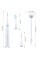 Ультразвукова зубна щітка-скалер 2в1 Electric Sonic Dental Scaler з насадками та дзеркалом, для видалення нальоту