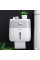 Тримач туалетного паперу з полицею пластиковий Ecoco Towel Holder AA2-2