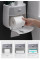 Тримач туалетного паперу з полицею пластиковий Ecoco Towel Holder AA2-2