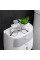 Тримач туалетного паперу з полицею пластиковий Ecoco Towel Holder AA2-2