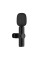 Петличний мікрофон K11 Wireless Lavalier з адаптером Lightning чорний