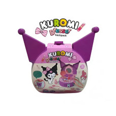 Дитячий косметичний набір Kuromi 26 предметів рожевий кейс