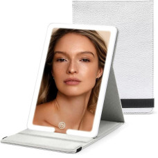 LED дзеркало з акумулятором для макіяжу настільне Makeup Mirror Stand