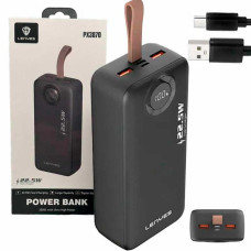 Зовнішній акумулятор LENYES PX387D Power bank 30000 мА·год компактний