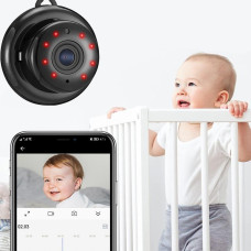 Міні камера V380 WiFi P2P IP 1080p Радіо няня з віддаленим переглядом