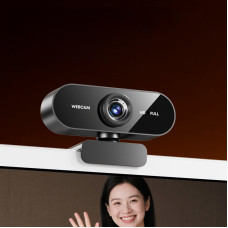 Веб-камера Full HD Q8, веб камера з мікрофоном, камера для комп’ютера USB, webcam для стриму та онлайн занять, камера для ПК 1080p