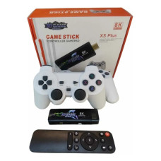 Ігрова приставка Game Stick X3 Plus 8K, ретро консоль 3D Game Stick HDMI з бездротовим джойстиком і пультом
