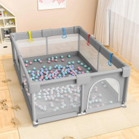 Дитячий манеж Fence 1.2×1.2 м великий ігровий манеж для дітей AND 5589