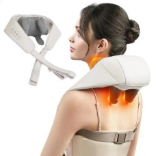 Масажер ударний MASSAGER XL-653 для спини шиї та плечей вібромасажер 70 Вт AND