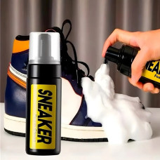 Набір для догляду за взуттям cleaning kit AND 279, комплект для чищення кросівок Sneaker Foam 4 в 1, засіб для очищення кед