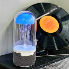 Медуза Bluetooth-динамік MAX-113 speaker AND 5349, портативна блютуз колонка нічник Jellyfish, акумуляторна RGB колонка