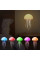RGB-лампа нічник медуза, декоративний світильник з ефектом води, настільна LED-лампа з підсвіткою, нічник із рухом