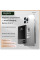 Повербанк PowerBank Q9 5000 mAh, бездротовий power bank з дисплеєм, зовнішній акумулятор зі швидким заряджанням Type-C