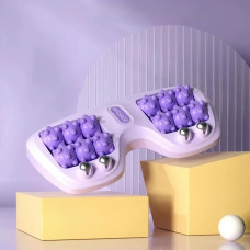 Масажер для ніг Cat Claw Style Foot Massager, роликовий масажер для стоп 12 роликів 4 магніти, масажер для ступнів і литок 360°