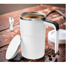 Кухоль з автоперемішуванням, автоматична магнітна чашка, self stirring mug USB, термокухоль для кави та напоїв 380 мл