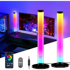 Торшер LED підлоговий RGB з пультом, світильник інтер'єрний кольоровий, лампа декоративна підлогова, підсвітка для кімнати KBB-3A
