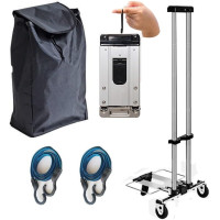 Складний візок для покупок Folding Hand Cart до 25 кг, портативний багажний візок, ручна тележка