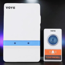 Дзвінок дверний бездротовий MZ VOYE BATTERY на батарейках, портативний дверний дзвінок для дому та квартири, бездротовий дзвінок