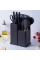 Набір кухонного приладдя 19 предметів Kitchen Set, комплект кухонних інструментів з бамбуковими ручками та силіконовими насадками,