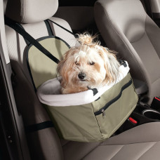 Автомобільна сумка-переноска для тварин Pet Booster лежак в авто для собак і котів переноска для собак у машину авто крісло