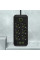 Мережевий фільтр Power Socket F06U, подовжувач на 6 розеток з 4 USB і Type-C, мережевий подовжувач 2 метра  чорний, подовжувач
